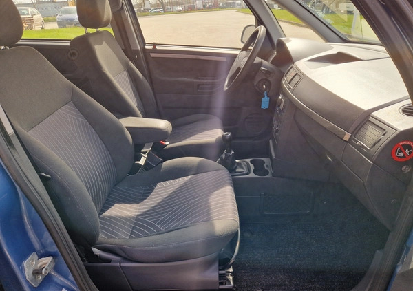 Opel Meriva cena 7900 przebieg: 157000, rok produkcji 2007 z Żary małe 106